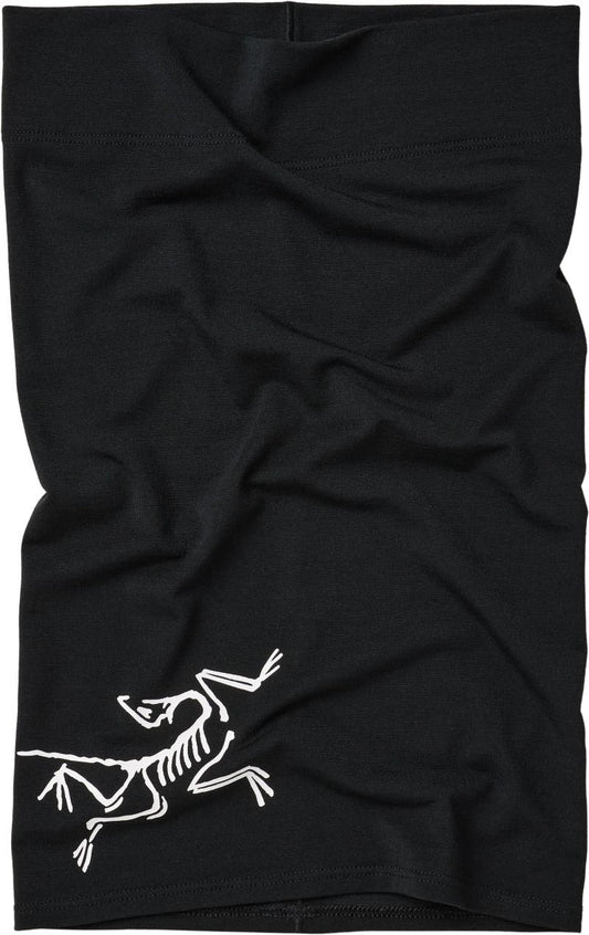 Satoro Merino Neck Gaiter - black / arctic silk 1