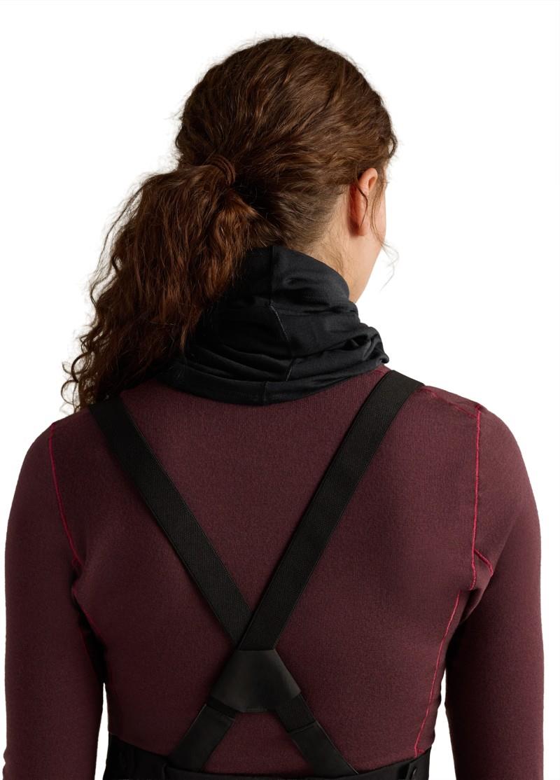 Satoro Merino Neck Gaiter - black / arctic silk 1