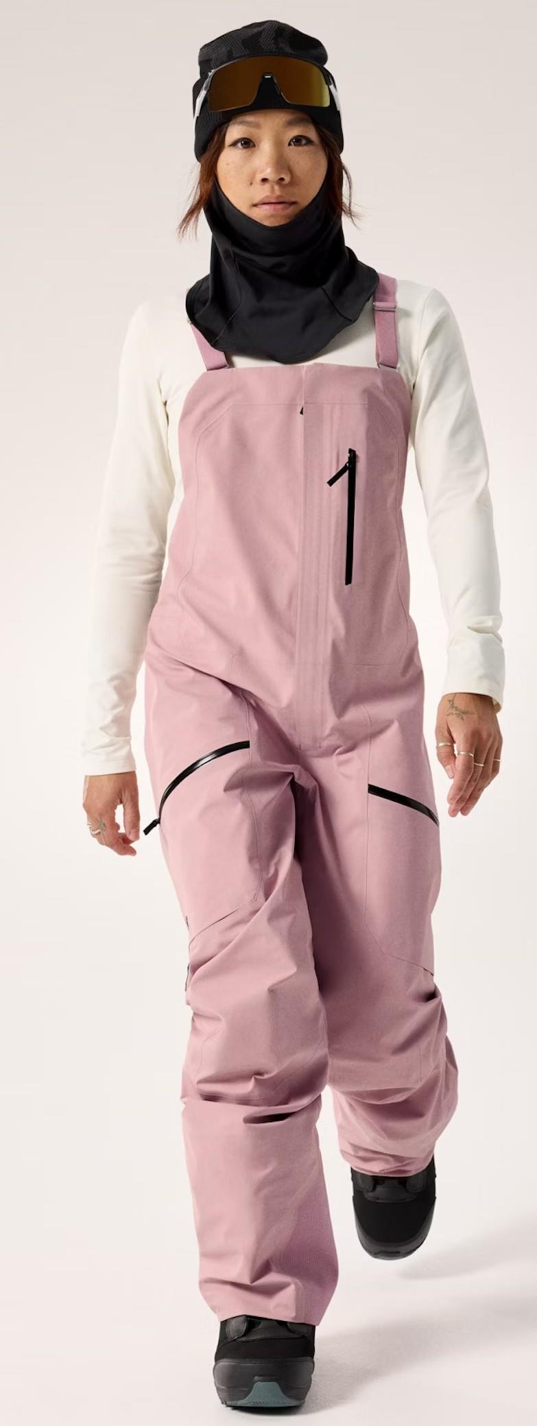 Sentinel Bib Pants, Reg - Womens - bliss / black 1