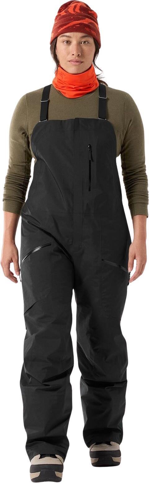 Sentinel Bib Pants, Tall - Womens - black 1