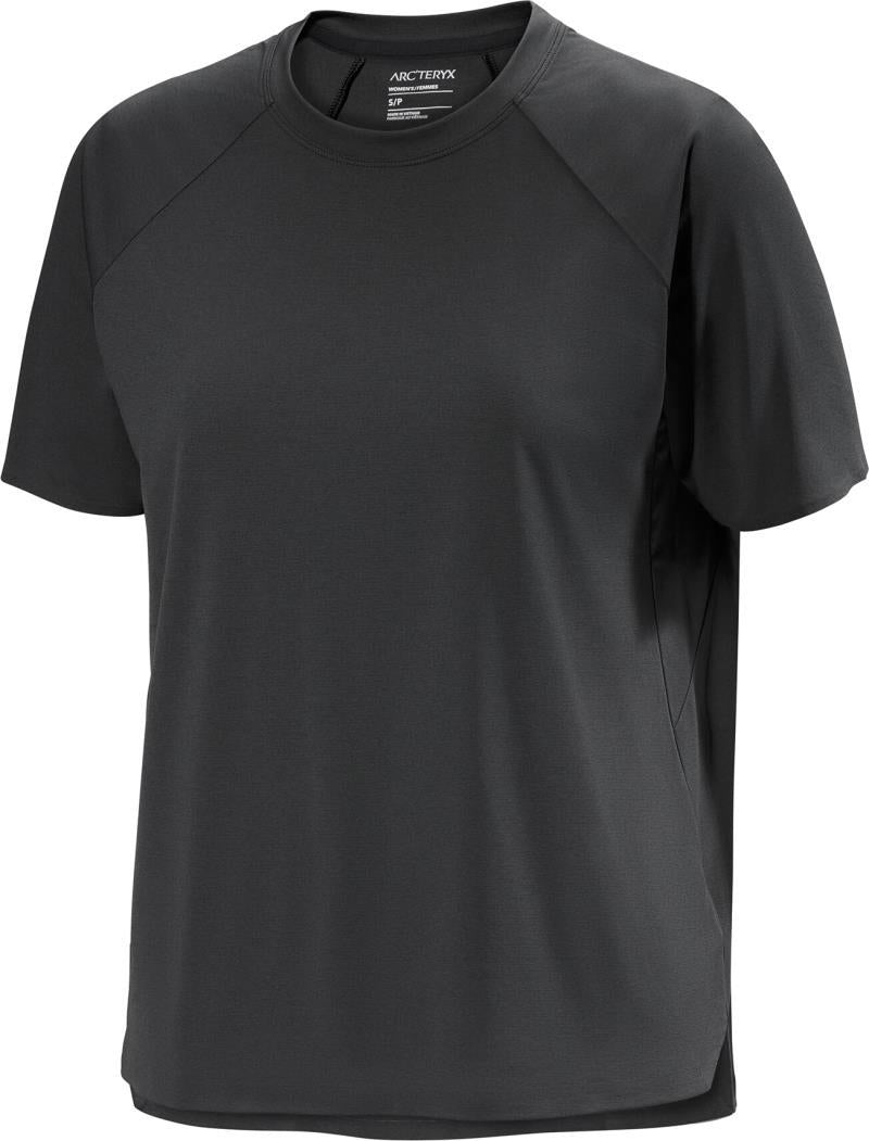 Silene Crew SS - Womens - Black Heather 1