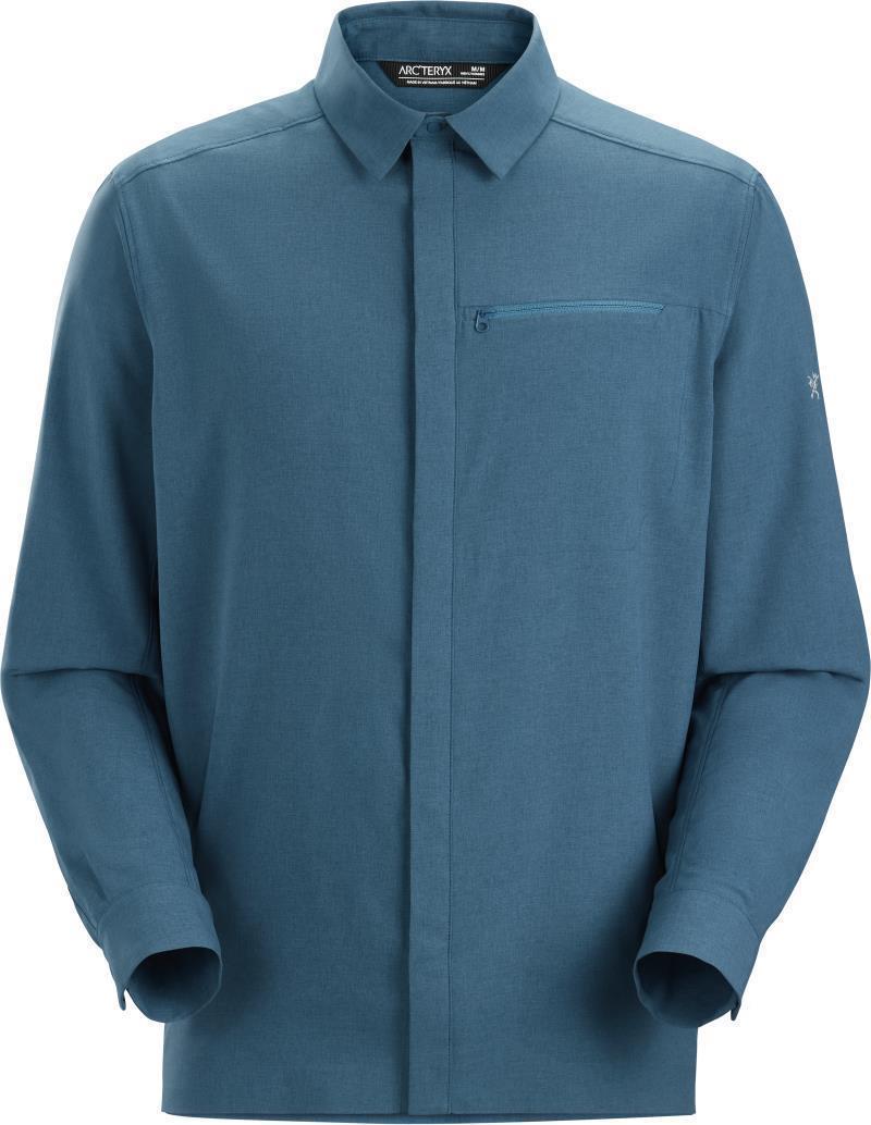 Skyline LS Shirt - Melange - Mens - Serene Heather 1