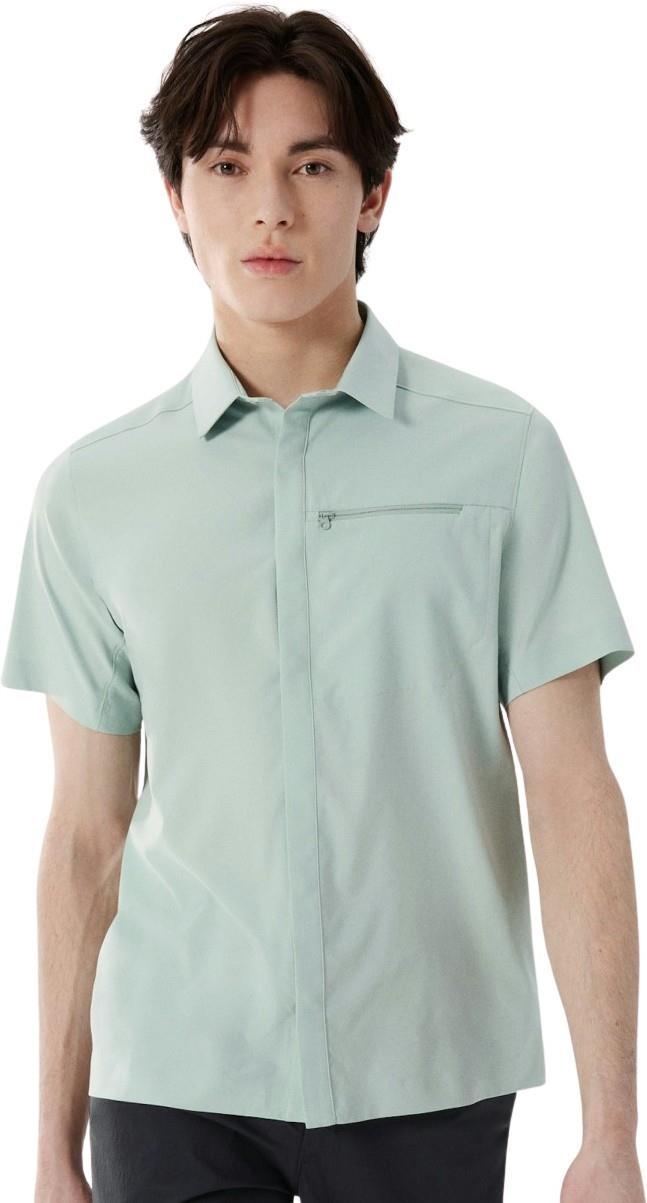 Skyline SS Shirt - Mens - stone green 1