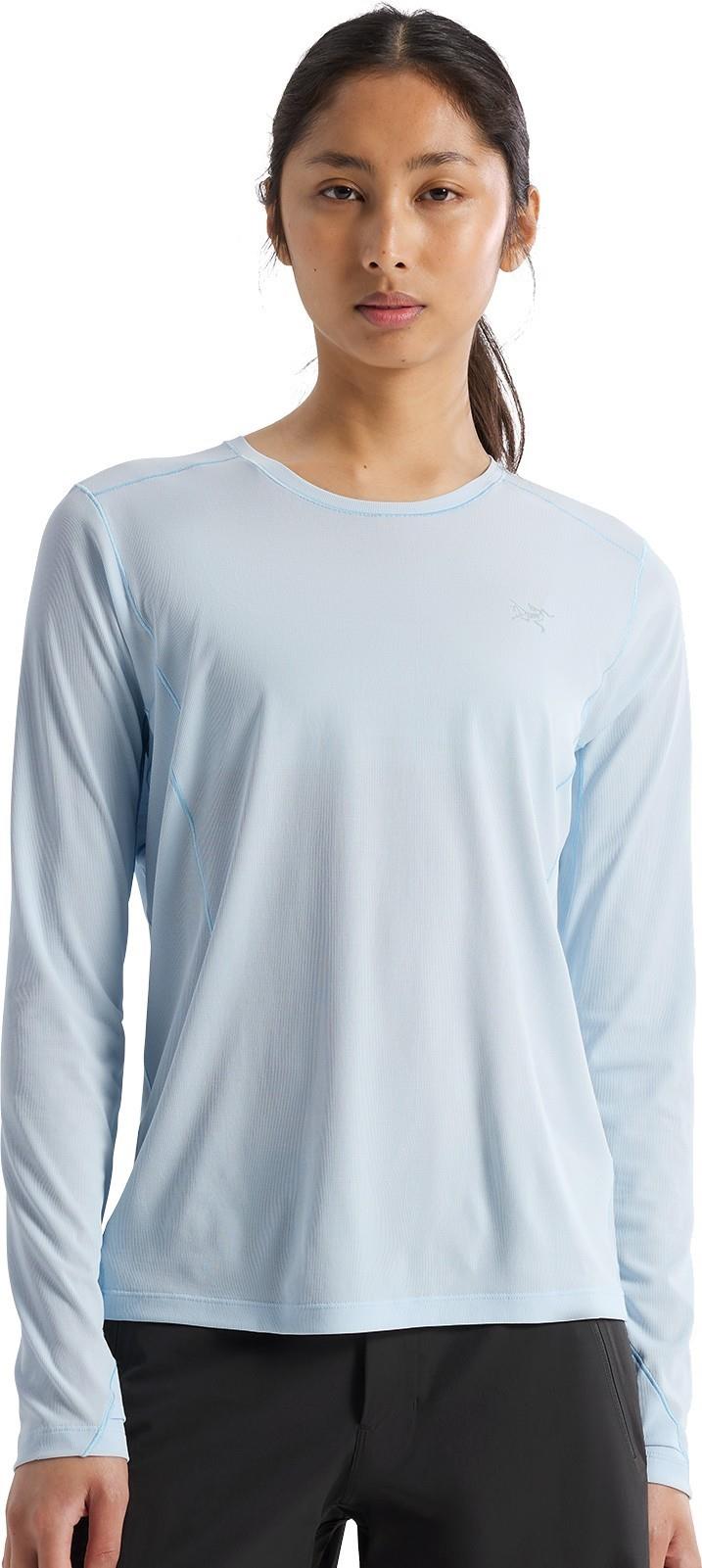 Sunna Crew LS - Womens - alpine blue 1