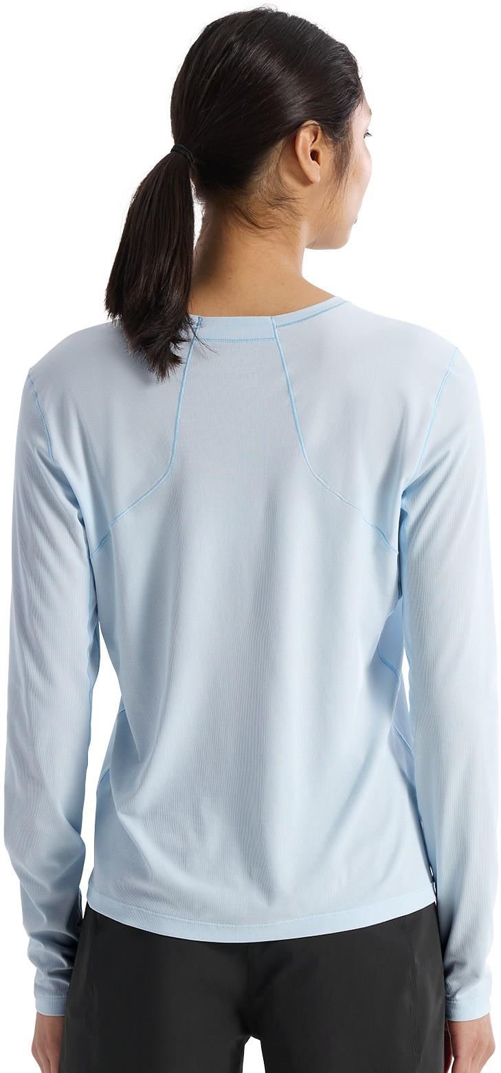 Sunna Crew LS - Womens - alpine blue 1
