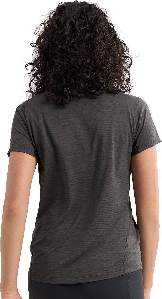 Taema Crew SS - Womens - Black Heather 3