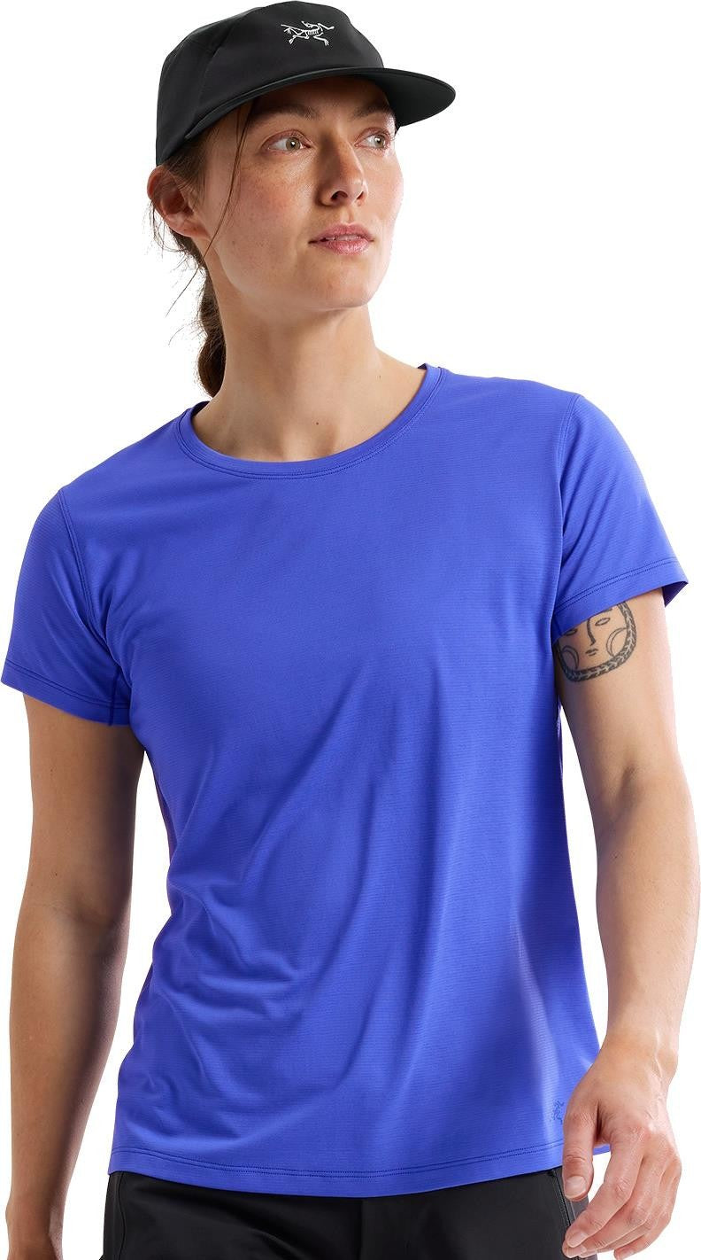 Taema Crew SS - Womens - electra heather 1