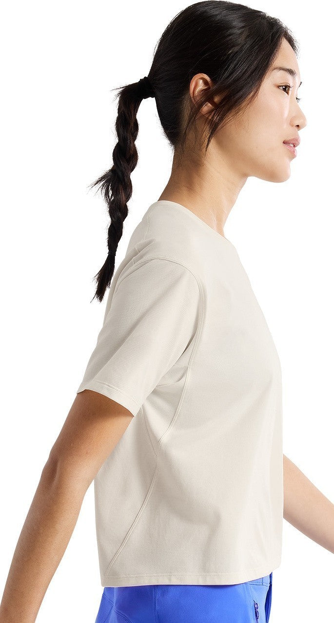 Taema Crop SS - Womens - arctic silk heather 1