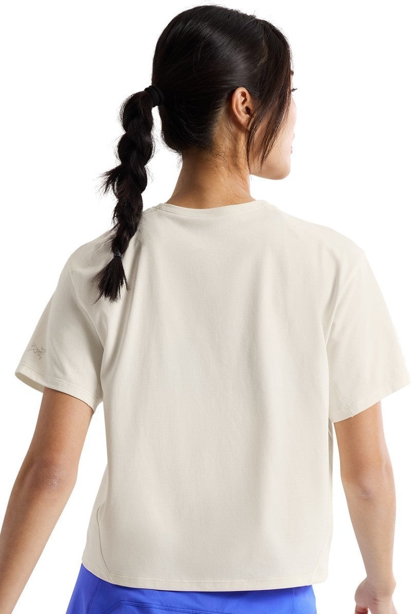 Taema Crop SS - Womens - arctic silk heather 1