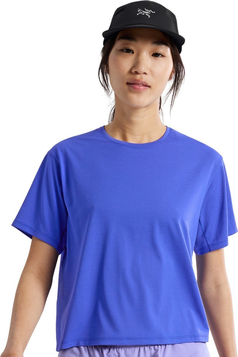 Taema Crop SS - Womens - electra heather 1