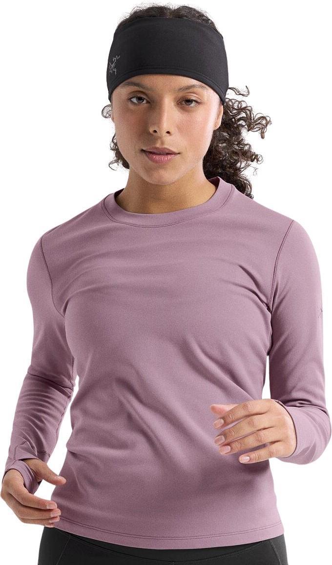 Taema Thermal Crew LS - Womens - interstellar heather 1