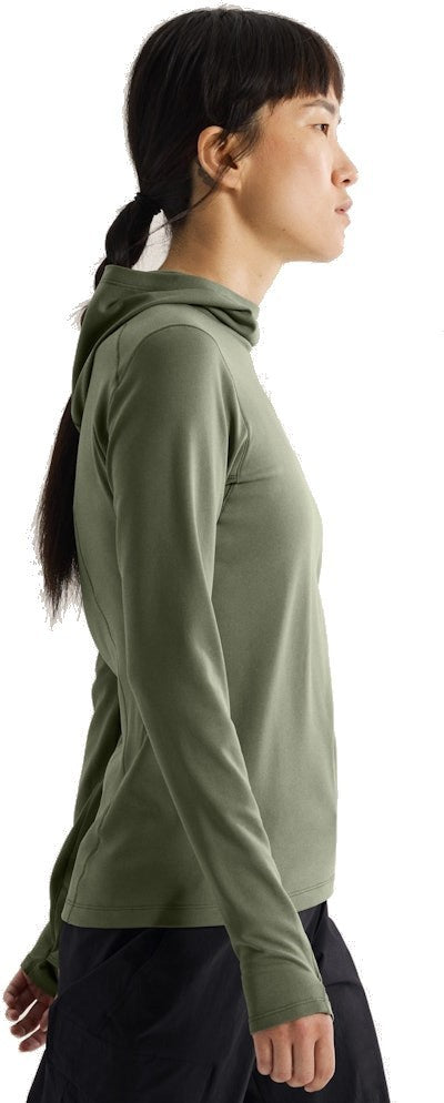 Taema Thermal Hoody - Womens - forage heather 1