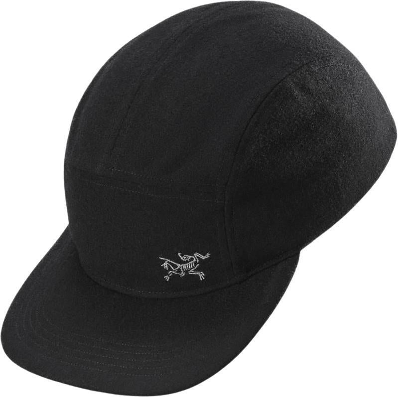 Wool Calidum 5 Panel Hat - black 1