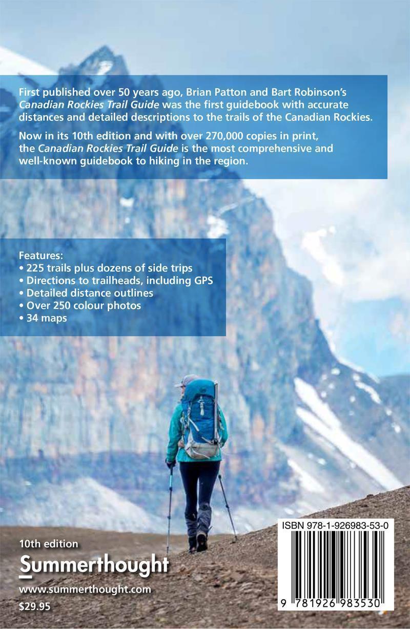 Canadian Rockies Trail Guide - 10th Edition - Not Applicable 2