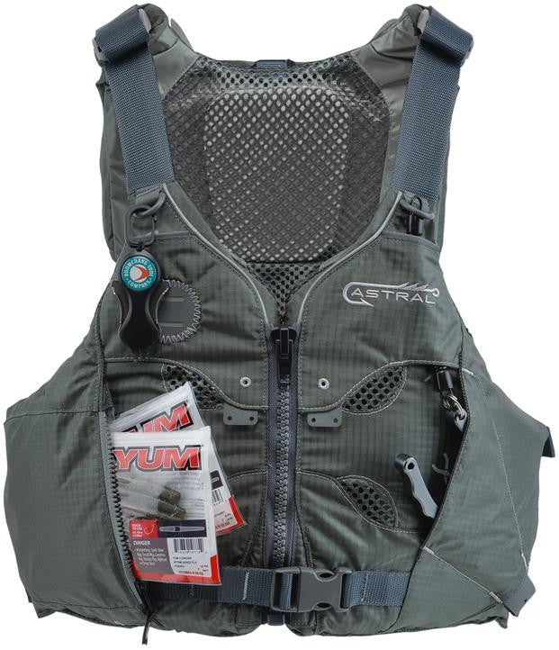 V-Eight Fisher PFD - pebble gray 1
