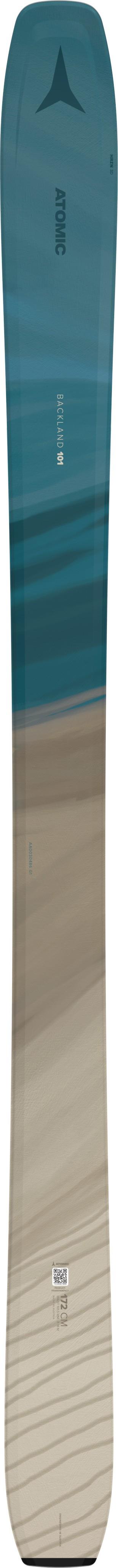 Backland 101 Skis - Womens - blue / sand 1