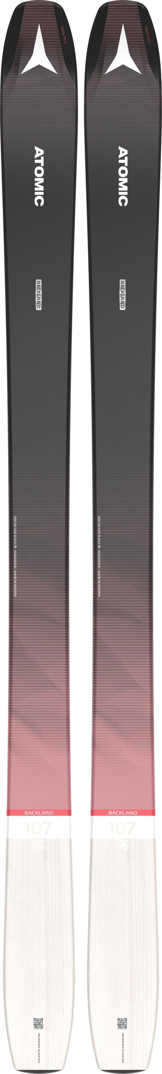 Backland 107 Skis - 2021 - Womens - anthracite / berry 1
