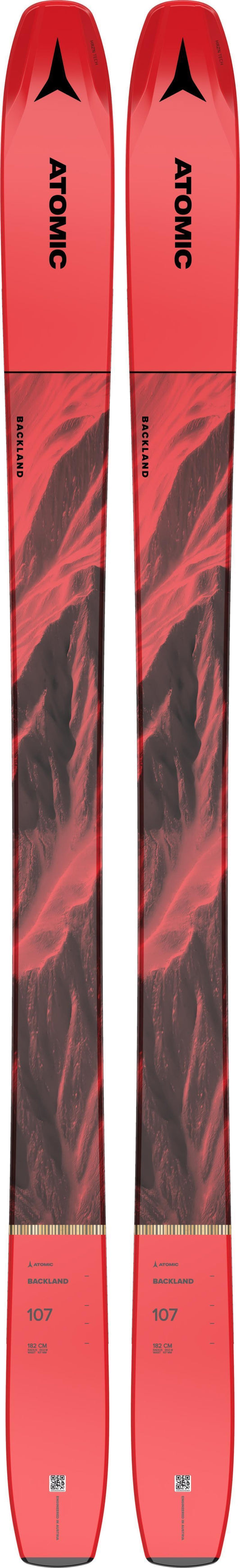 Backland 107 Skis - 2021 - red 1