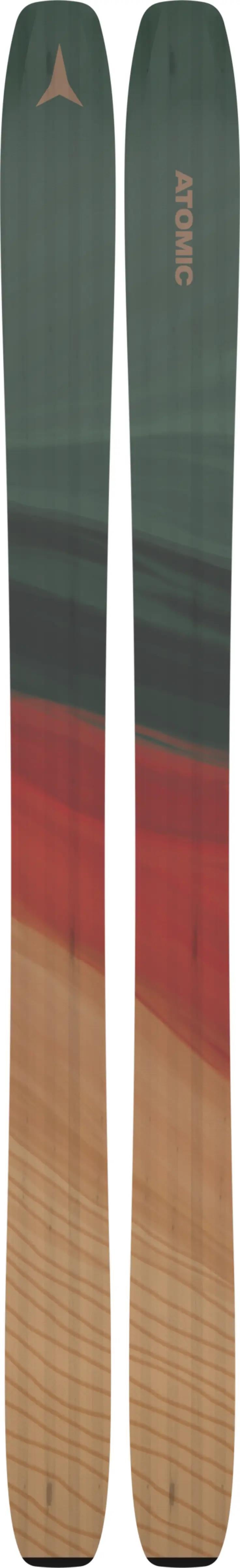 Backland 108 Skis - Womens - kakhi / red / sand 1
