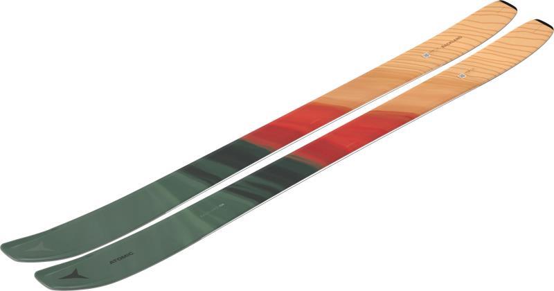 Backland 108 Skis - Womens - kakhi / red / sand 1