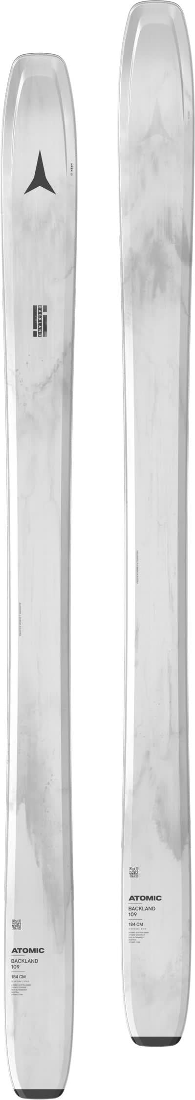Backland 109 Skis - bright silver / black 1