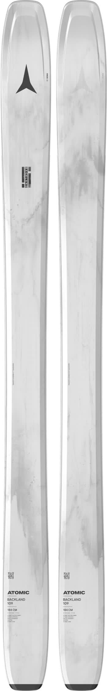 Backland 109 Skis - bright silver / black 1