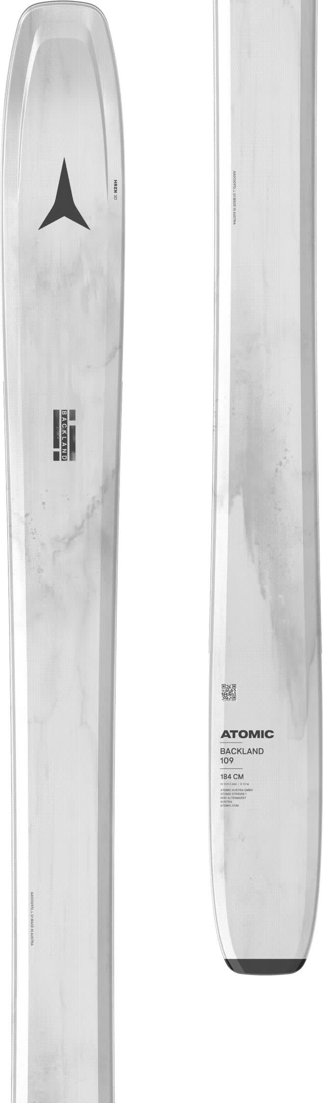 Backland 109 Skis - bright silver / black 1
