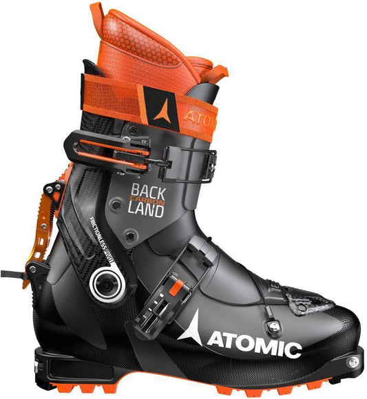 Backland Carbon Ski Boots - Unisex - Black / Anthracite / Orange 1