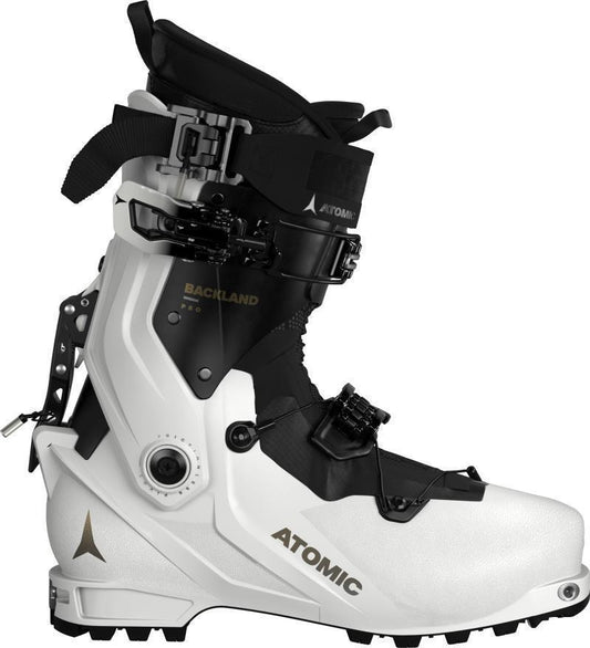 Backland Pro Ski Boots - Womens - White / Black / Gold 1