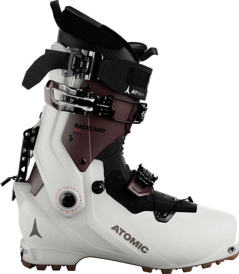 Backland Pro Ski Boots - Womens - White / Rust / Black 1