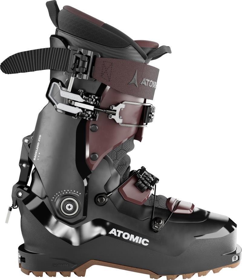 Backland XTD Carbon 115 Ski Boots - Womens - Black / Rust 1