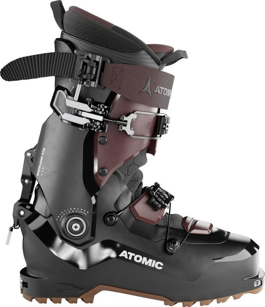 Backland XTD Carbon 115 Ski Boots - Womens - Black / Rust 1