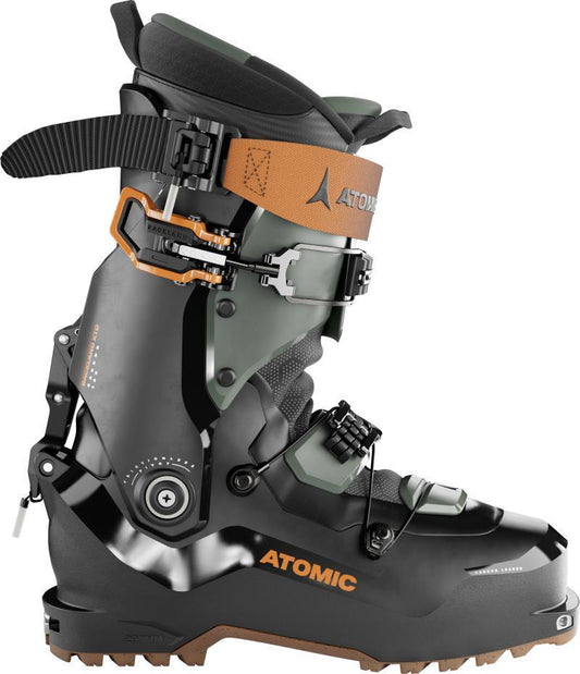 Backland XTD Carbon 120 Ski Boots - Black / Army Green-X / Orange 1