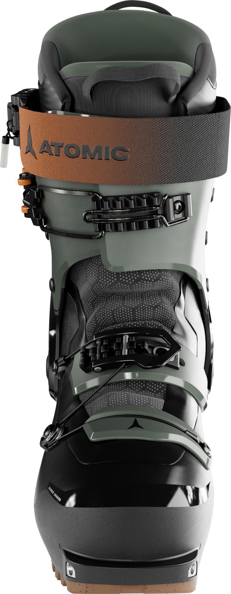 Backland XTD Carbon 120 Ski Boots - Black / Army Green-X / Orange 2