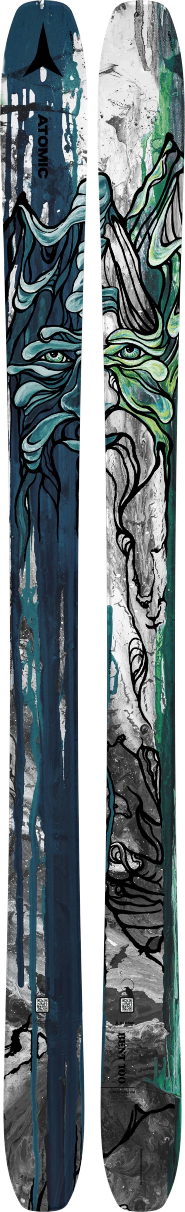 Bent 100 Skis - Blue / Grey 1