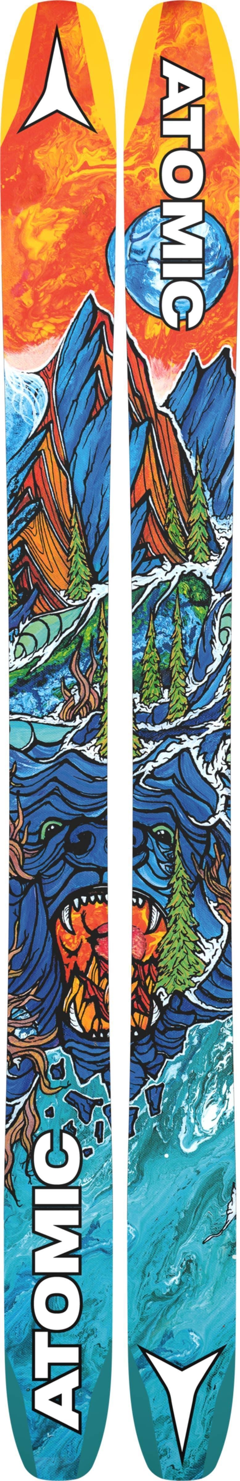 Bent Chetler 120 Skis - Blue / Yellow 3