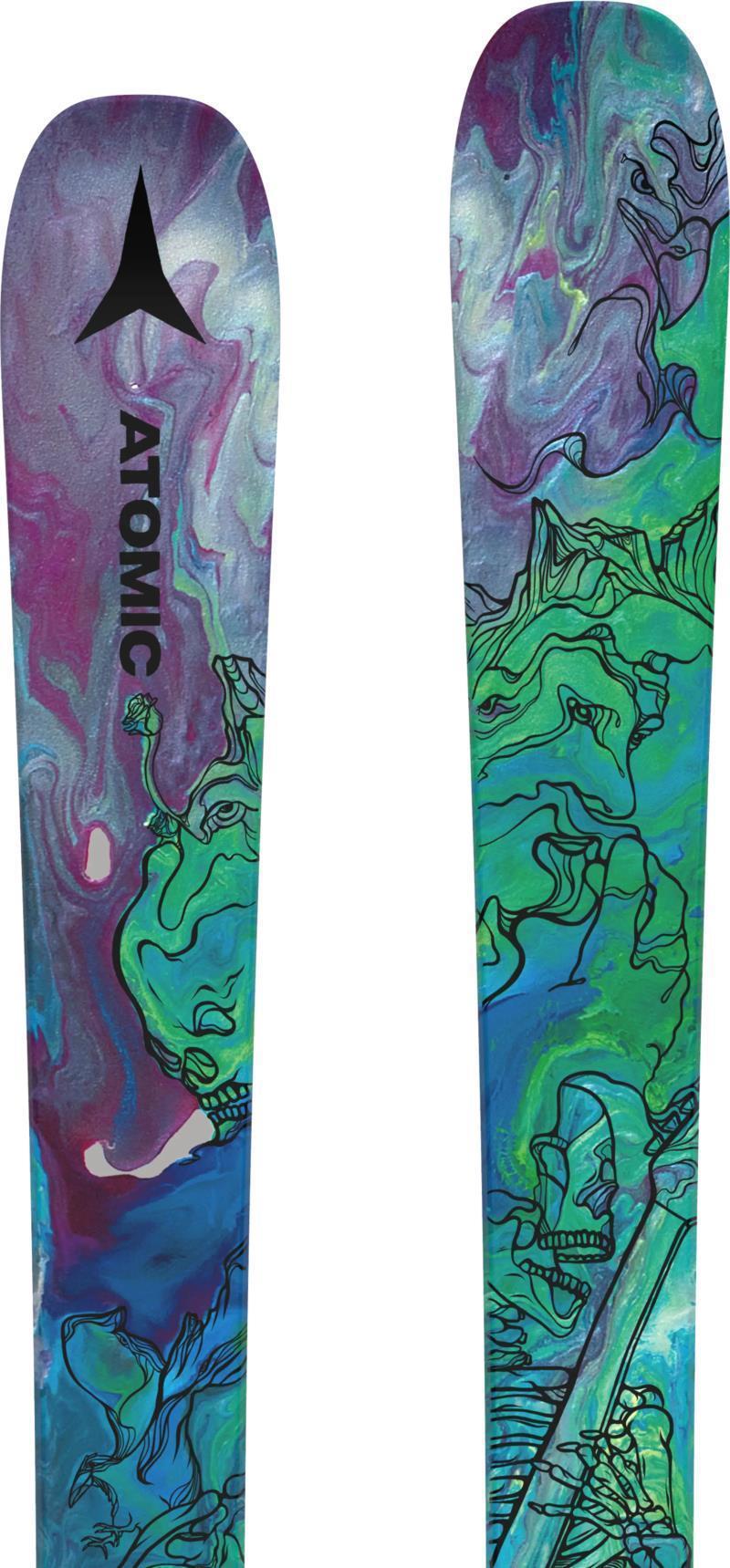 Bent Chetler Mini 133-143 Skis - Junior - metalic blue / purple 1