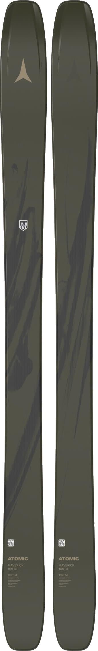 Maverick 105 CTI Skis - pine needle / black 1