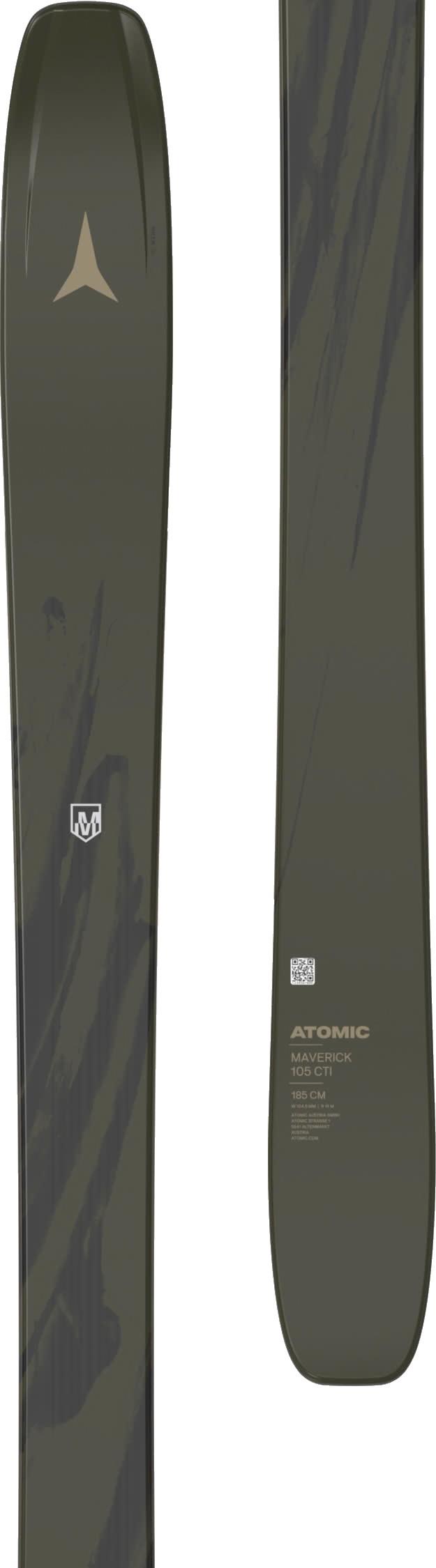 Maverick 105 CTI Skis - pine needle / black 1