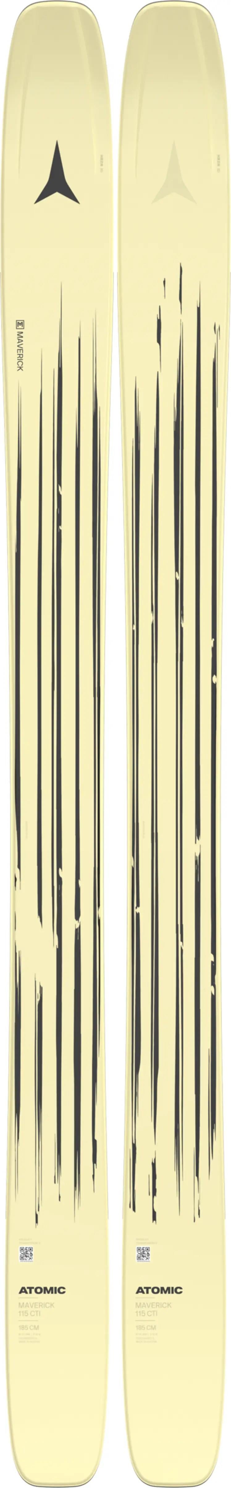 Maverick 115 CTI Skis 2025/26 - butter / black 1