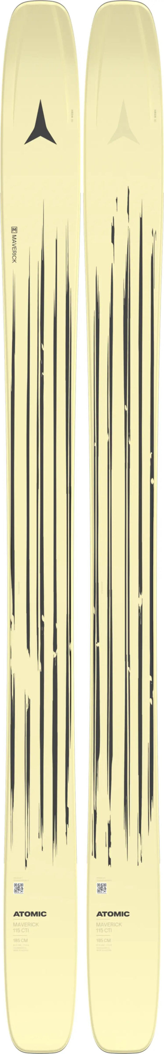 Maverick 115 CTI Skis 2025/26 - butter / black 1