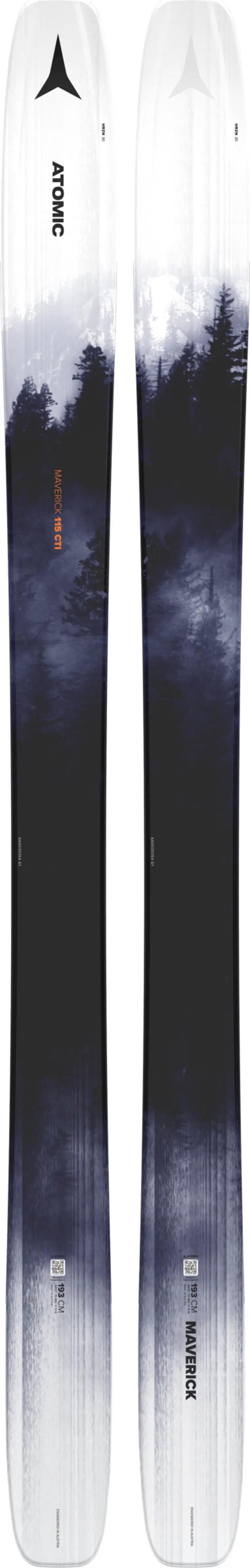 Maverick 115 CTI Skis - white / black 1