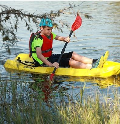 Junior Deluxe With Wheel - Kids Kayak - yellow 1