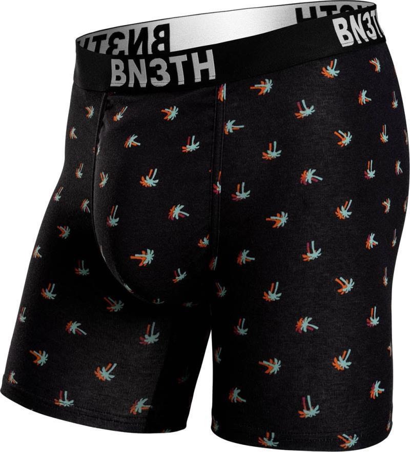 Outset Boxer Briefs, Print - Mens - Electric Hawaiian Black 1