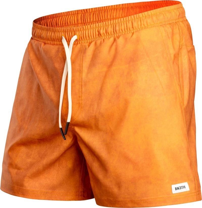 Agua Volley X 2n1, 5" Inseam - Mens - cinnamon orange acid wash 1