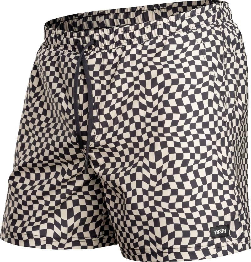 Agua Volley X 2n1, 5" Inseam - Mens - warped checker / vanilla 1
