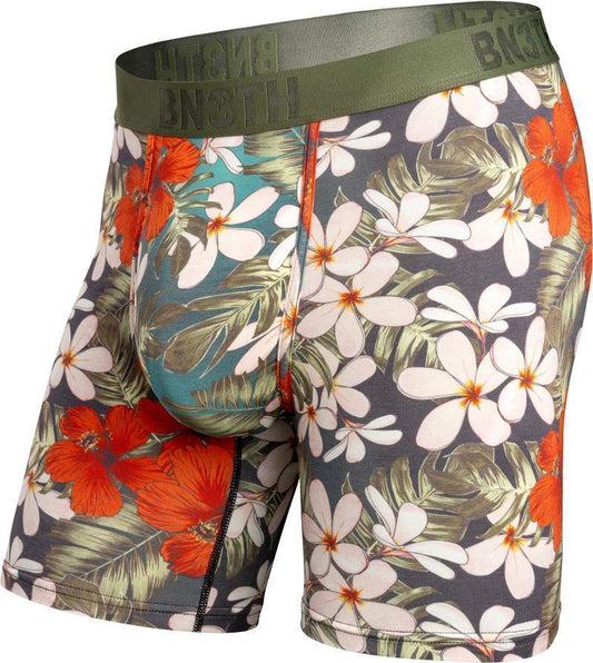 Classic Icon Boxer Briefs, Print - Mens - Hibiscus Bloom Zesty 1