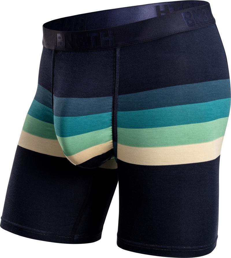 Classic Icon Boxer Briefs, Print - Mens - Retro Stripe Teal 1