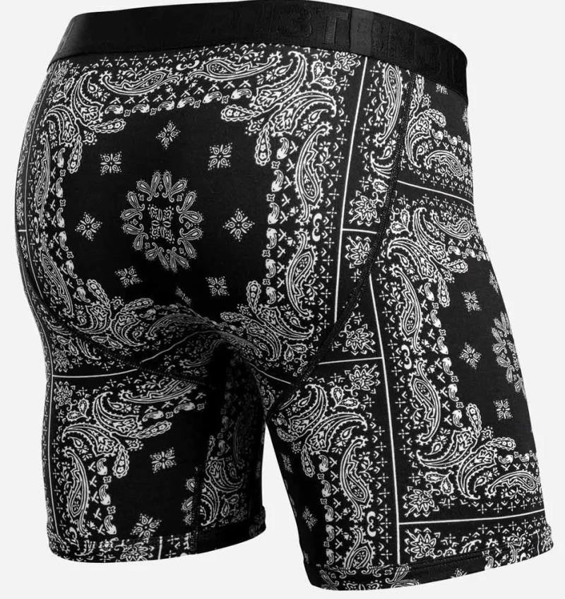 Classic Icon Boxer Briefs, Print - Mens - bandana black 1