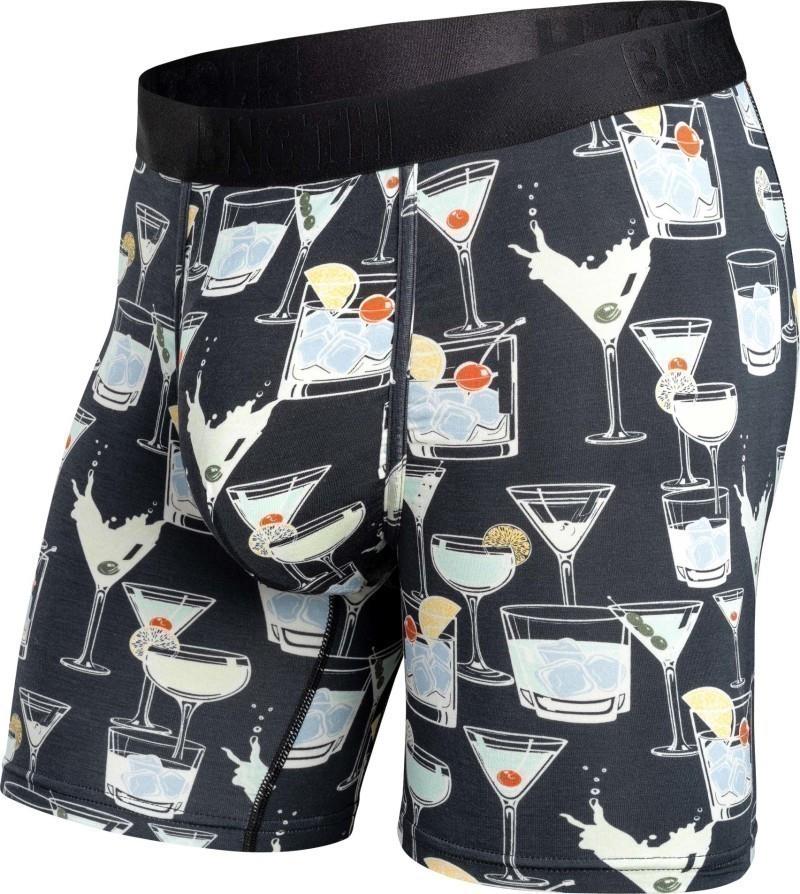 Classic Icon Boxer Briefs, Print - Mens - cocktails / black 1